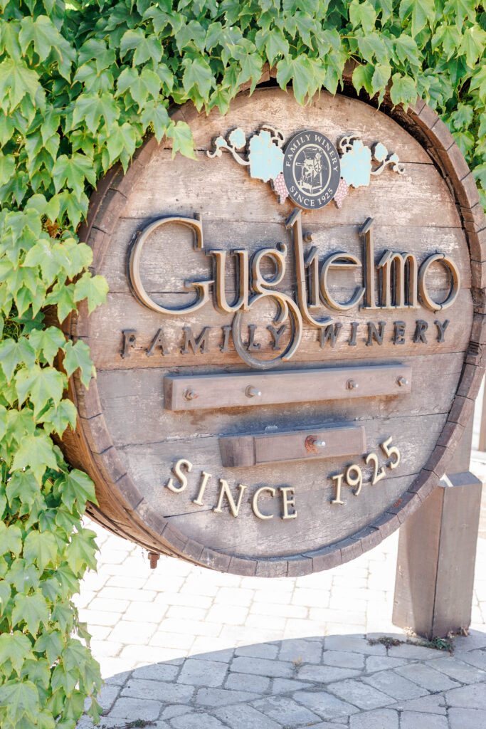 Guglielmo- Entrance sign