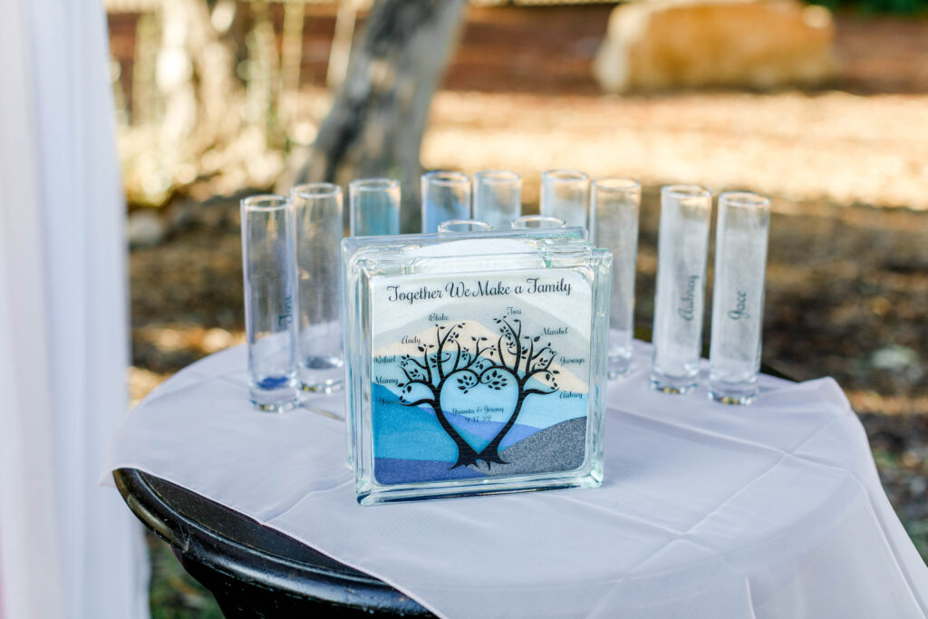 Combining Families- Sand Ceremony
